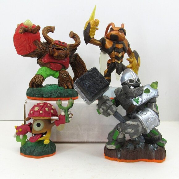 Skylands Giants 1Tree Rex 1~Swarm Giant Wasp 1~Shroom Boom 1~Granite Crusher - Picture 1 of 10